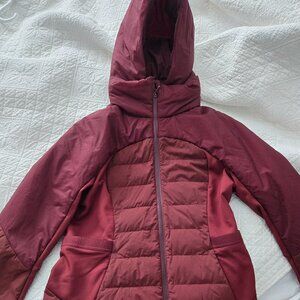 Lululemon Down for it all jacket size 8